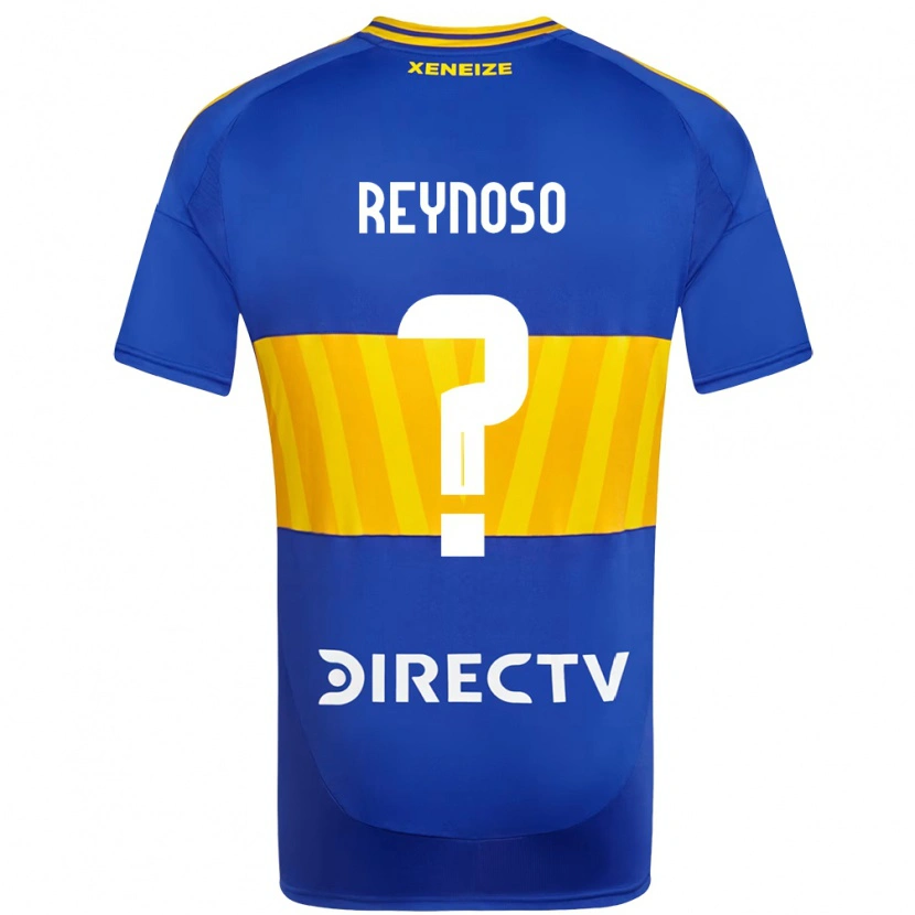 Danxen Homem Camisola Agustín Reynoso #0 Azul Royal Amarelo Principal 2025/26 Camisa Brasil