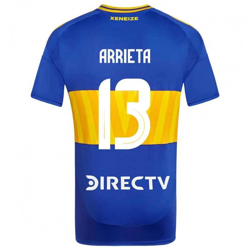 Danxen Homem Camisola Thomas Arrieta #13 Azul Royal Amarelo Principal 2025/26 Camisa Brasil