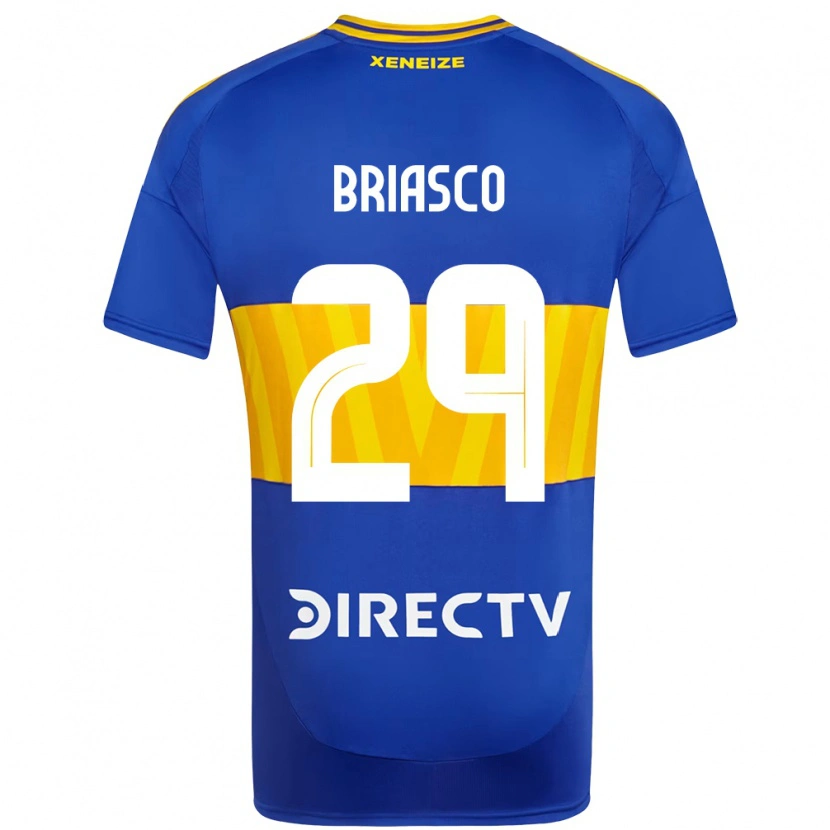 Danxen Homem Camisola Norberto Briasco #29 Azul Royal Amarelo Principal 2025/26 Camisa Brasil