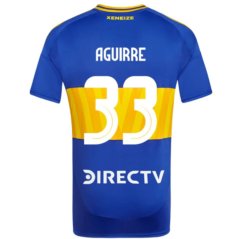 Danxen Homem Camisola Brian Aguirre #33 Azul Royal Amarelo Principal 2025/26 Camisa Brasil