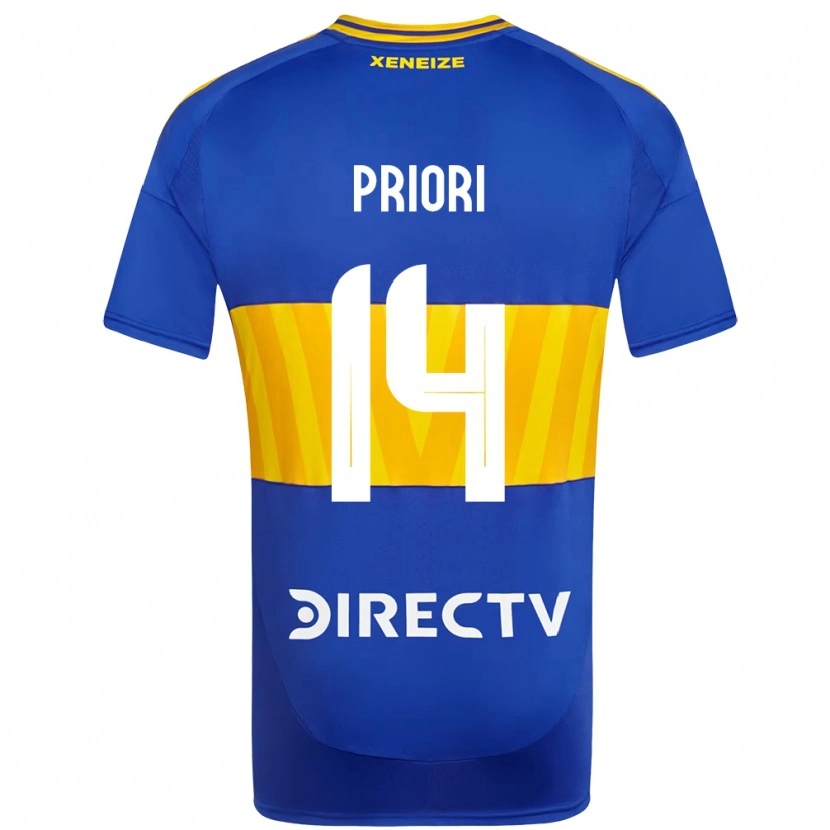 Danxen Homem Camisola Brisa Priori #14 Azul Royal Amarelo Principal 2025/26 Camisa Brasil