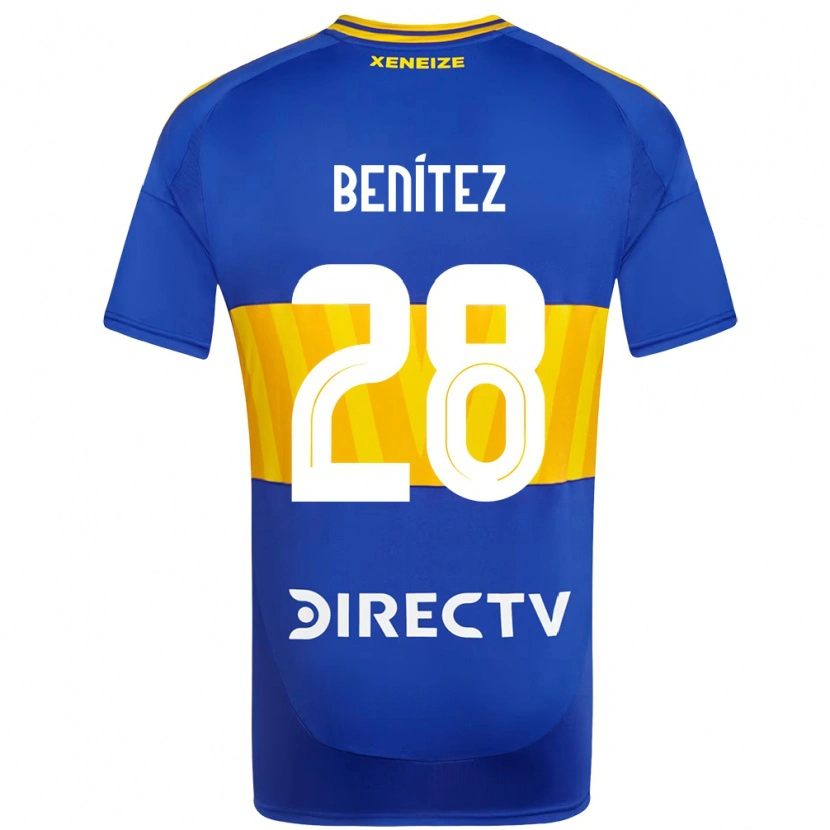 Danxen Homem Camisola Yazmín Benítez #28 Azul Royal Amarelo Principal 2025/26 Camisa Brasil