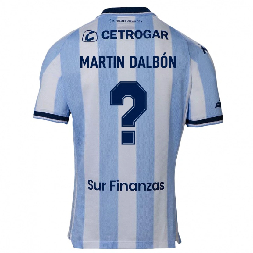 Danxen Homem Camisola Juan Martin Dalbón #0 Azul Celeste Principal 2025/26 Camisa Brasil