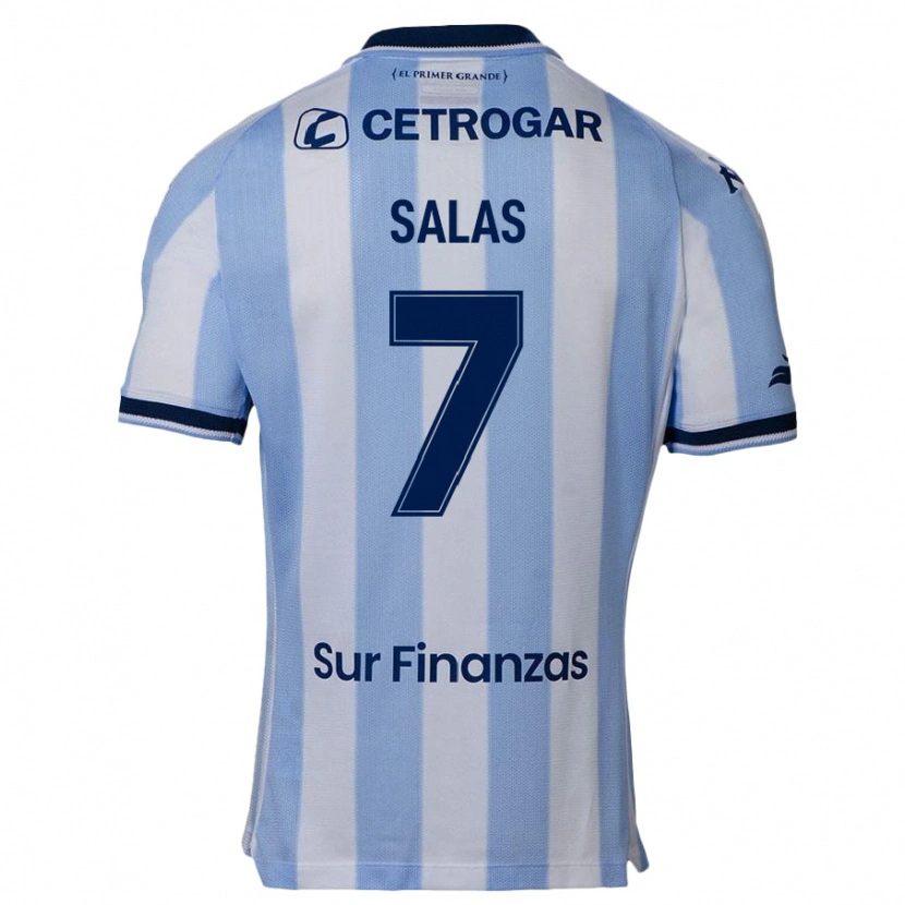 Danxen Homem Camisola Maximiliano Salas #7 Azul Celeste Principal 2025/26 Camisa Brasil