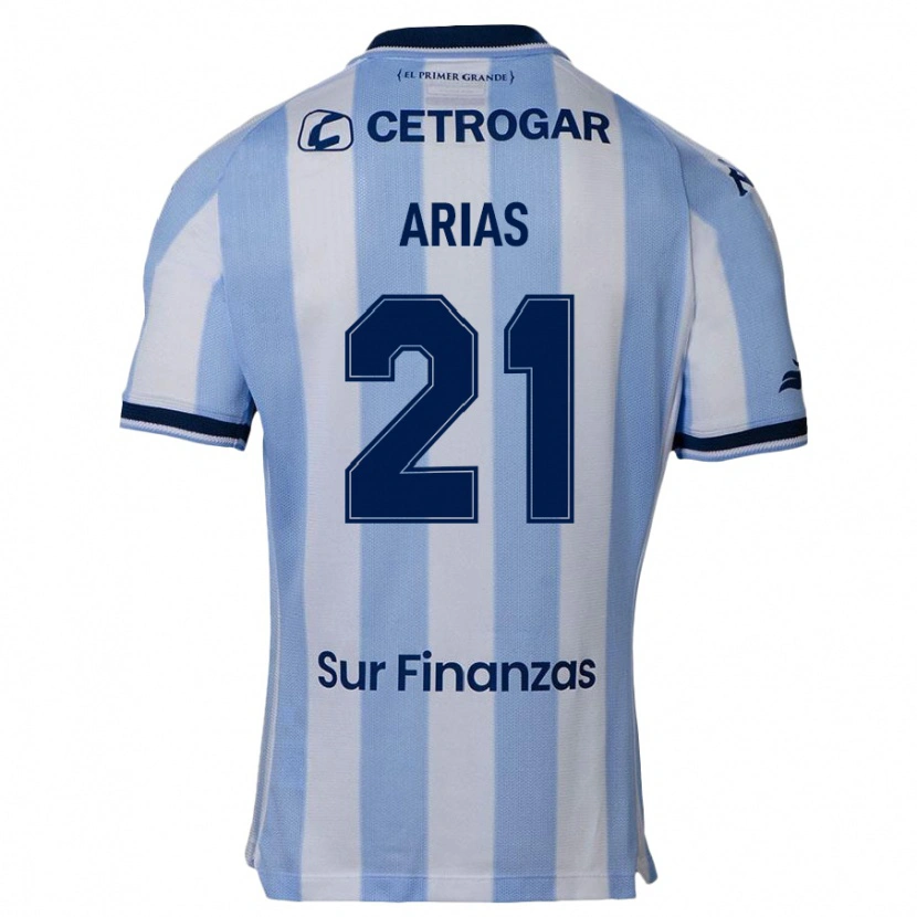 Danxen Homem Camisola Gabriel Arias #21 Azul Celeste Principal 2025/26 Camisa Brasil