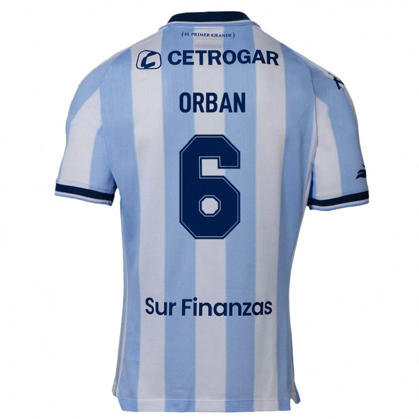 Danxen Homem Camisola Lucas Orban #6 Azul Celeste Principal 2025/26 Camisa Brasil