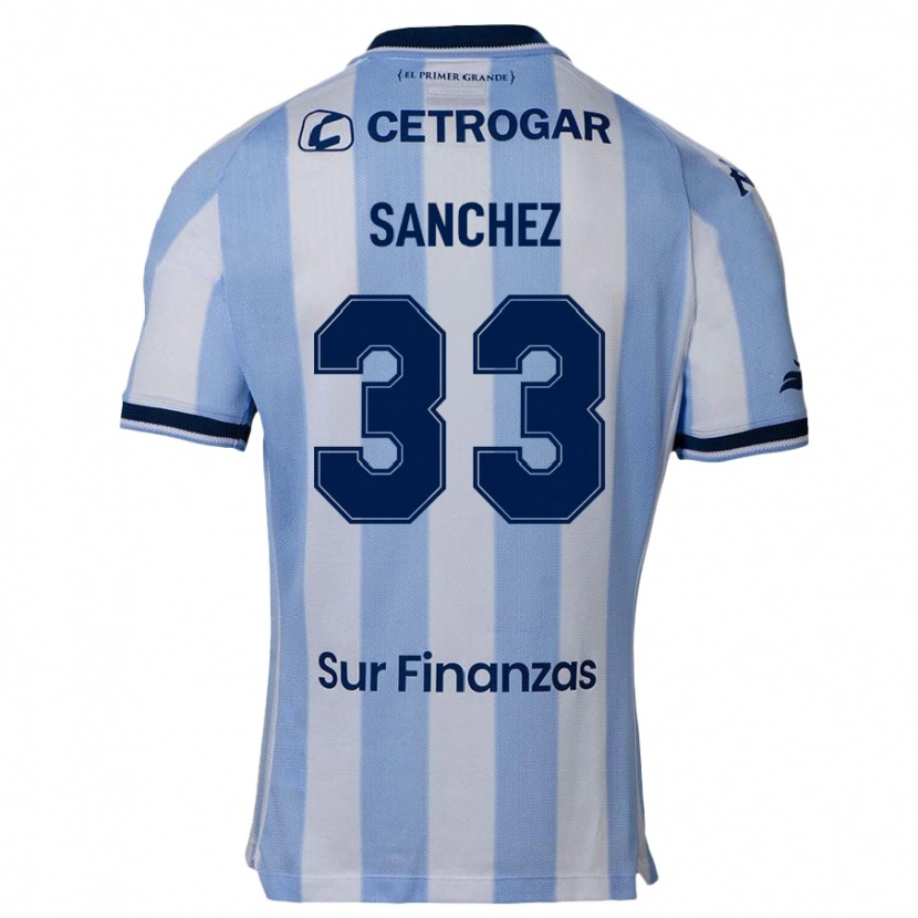 Danxen Homem Camisola Sergio Sanchez #33 Azul Celeste Principal 2025/26 Camisa Brasil