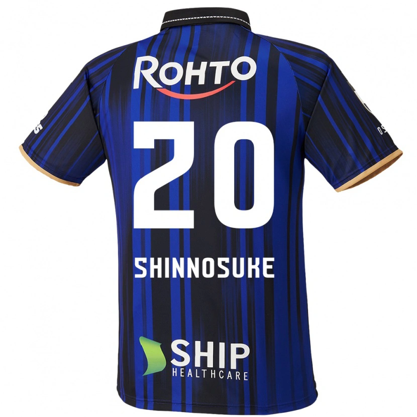 Danxen Homem Camisola Shinnosuke Nakatani #20 Azul Branco Preto Principal 2025/26 Camisa Brasil