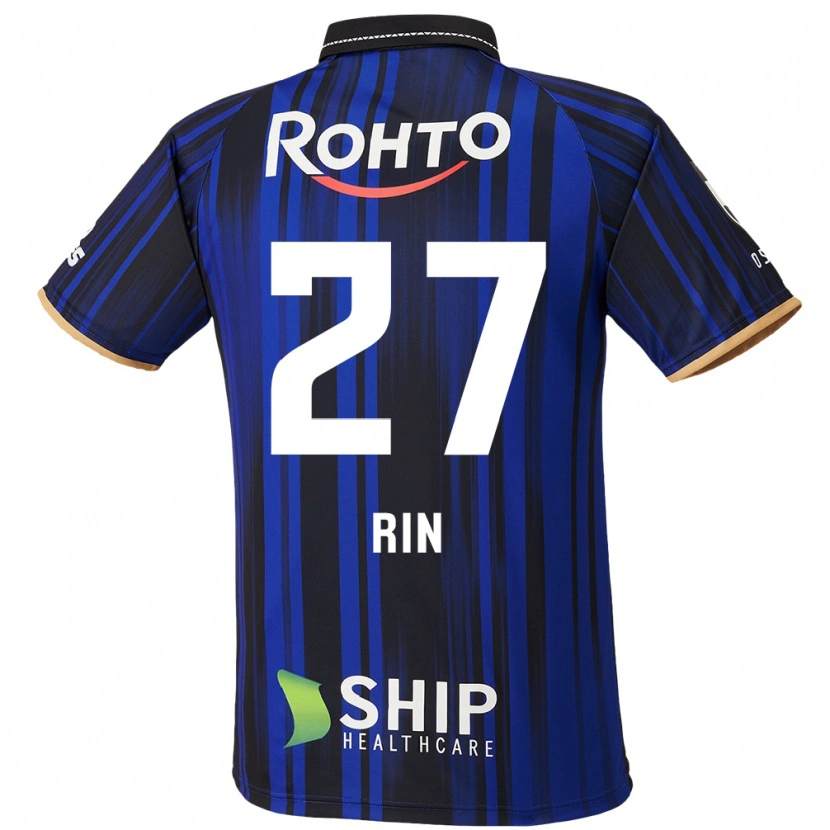 Danxen Homem Camisola Rin Mito #27 Azul Branco Preto Principal 2025/26 Camisa Brasil