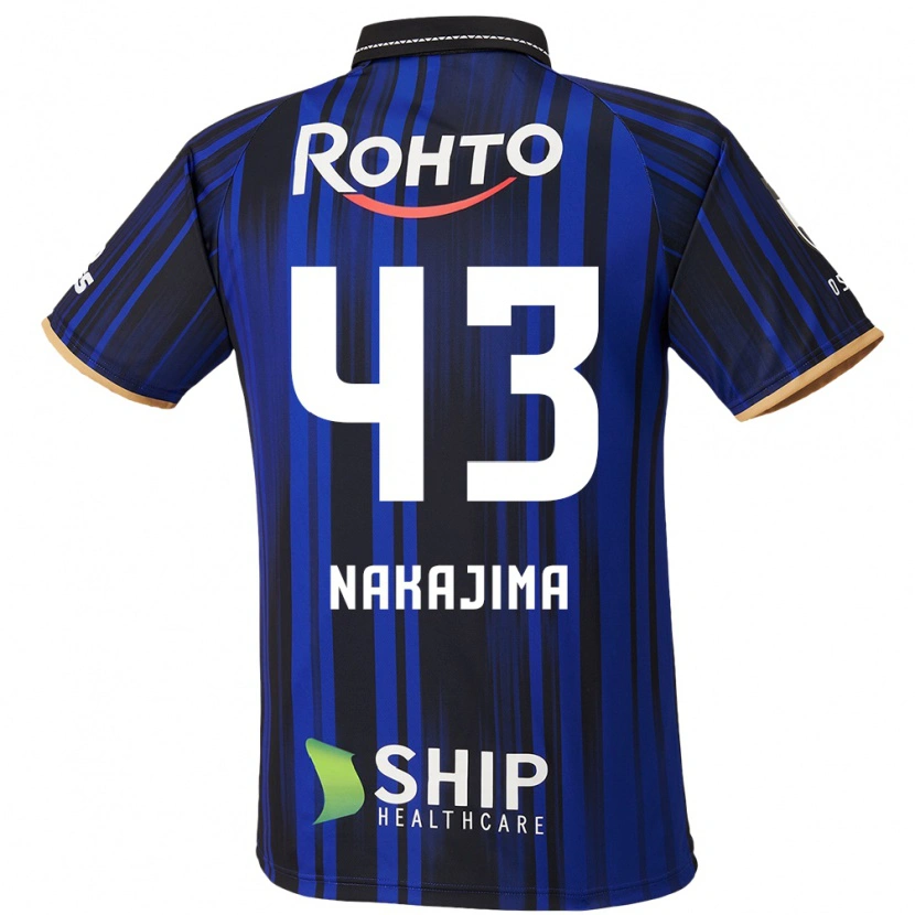 Danxen Homem Camisola Yugo Nakajima #43 Azul Branco Preto Principal 2025/26 Camisa Brasil