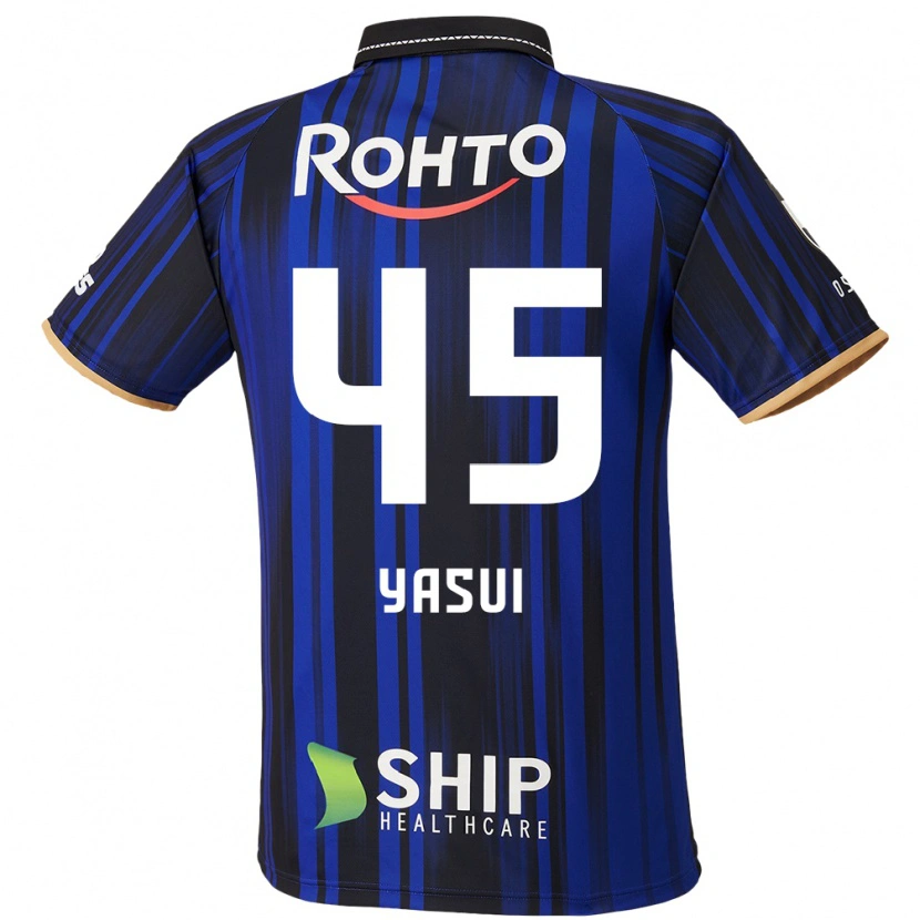 Danxen Homem Camisola Tsukasa Yasui #45 Azul Branco Preto Principal 2025/26 Camisa Brasil