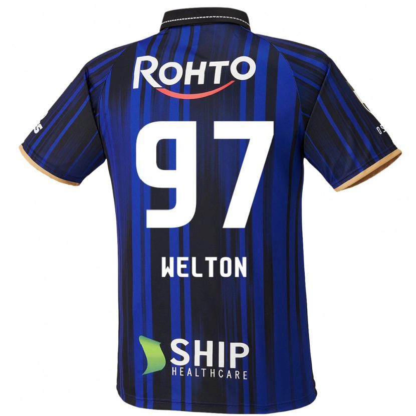 Danxen Homem Camisola Welton #97 Azul Branco Preto Principal 2025/26 Camisa Brasil