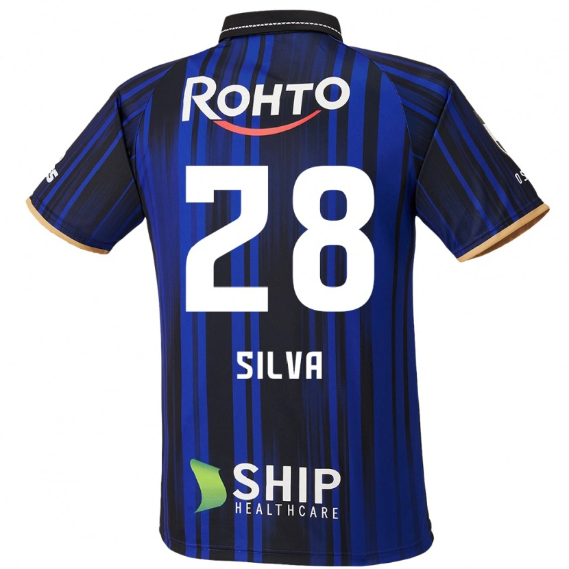 Danxen Homem Camisola Wellington Silva #28 Azul Branco Preto Principal 2025/26 Camisa Brasil
