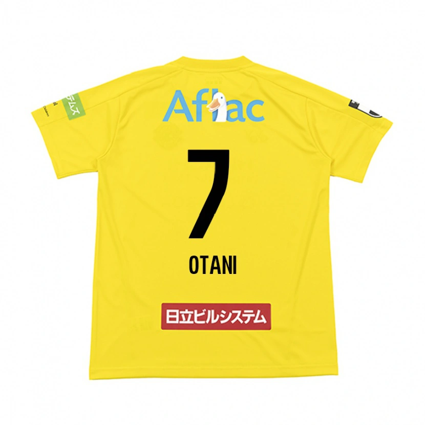 Danxen Homem Camisola Hidekazu Otani #7 Preto Amarelo Principal 2025/26 Camisa Brasil