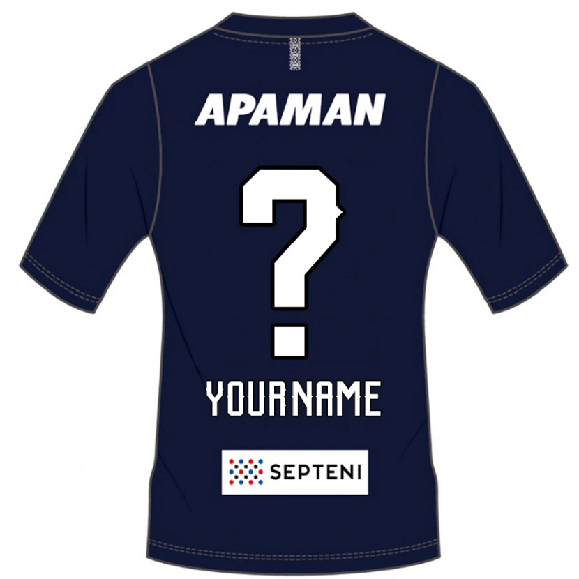 Danxen Homem Camisola Seu Nome #0 Azul Royal Branco Principal 2025/26 Camisa Brasil