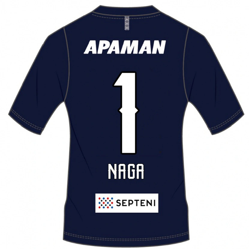 Danxen Homem Camisola Takumi Nagaishi #1 Azul Royal Branco Principal 2025/26 Camisa Brasil