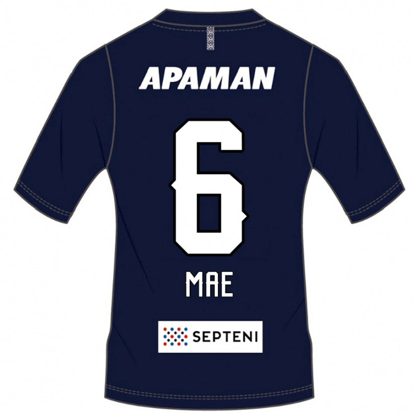 Danxen Homem Camisola Hiroyuki Mae #6 Azul Royal Branco Principal 2025/26 Camisa Brasil