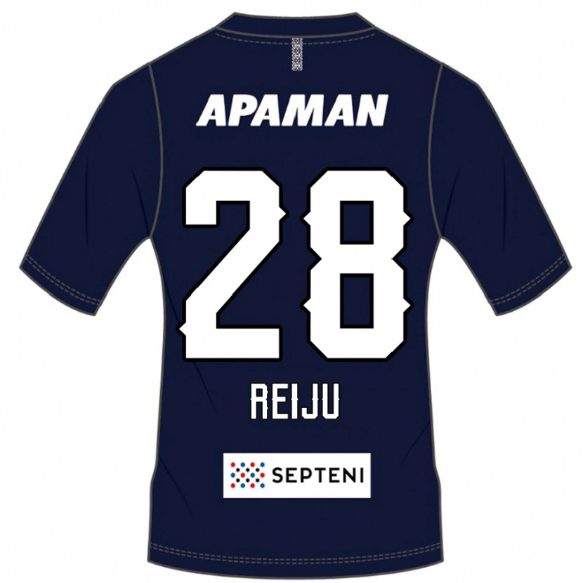 Danxen Homem Camisola Reiju Tsuruno #28 Azul Royal Branco Principal 2025/26 Camisa Brasil