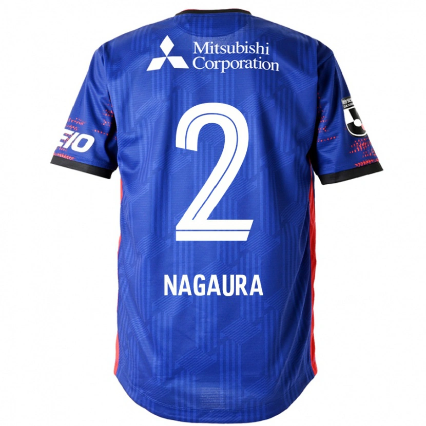 Danxen Homem Camisola Koshi Nagaura #2 Azul Royal Branco Principal 2025/26 Camisa Brasil