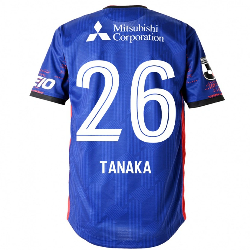 Danxen Homem Camisola Haruto Tanaka #26 Azul Royal Branco Principal 2025/26 Camisa Brasil