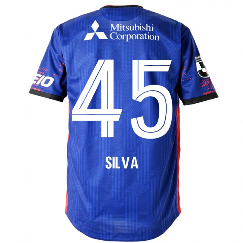 Danxen Homem Camisola Arthur Silva #45 Azul Royal Branco Principal 2025/26 Camisa Brasil