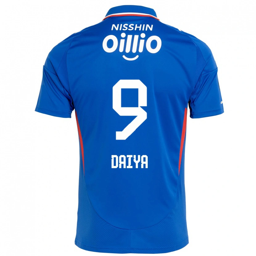 Danxen Homem Camisola Daiya Tono #9 Azul Royal Branco Principal 2025/26 Camisa Brasil