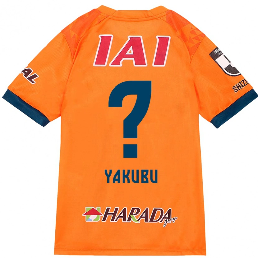 Danxen Homem Camisola Aziz Yakubu #0 Laranja Vermelho Principal 2025/26 Camisa Brasil