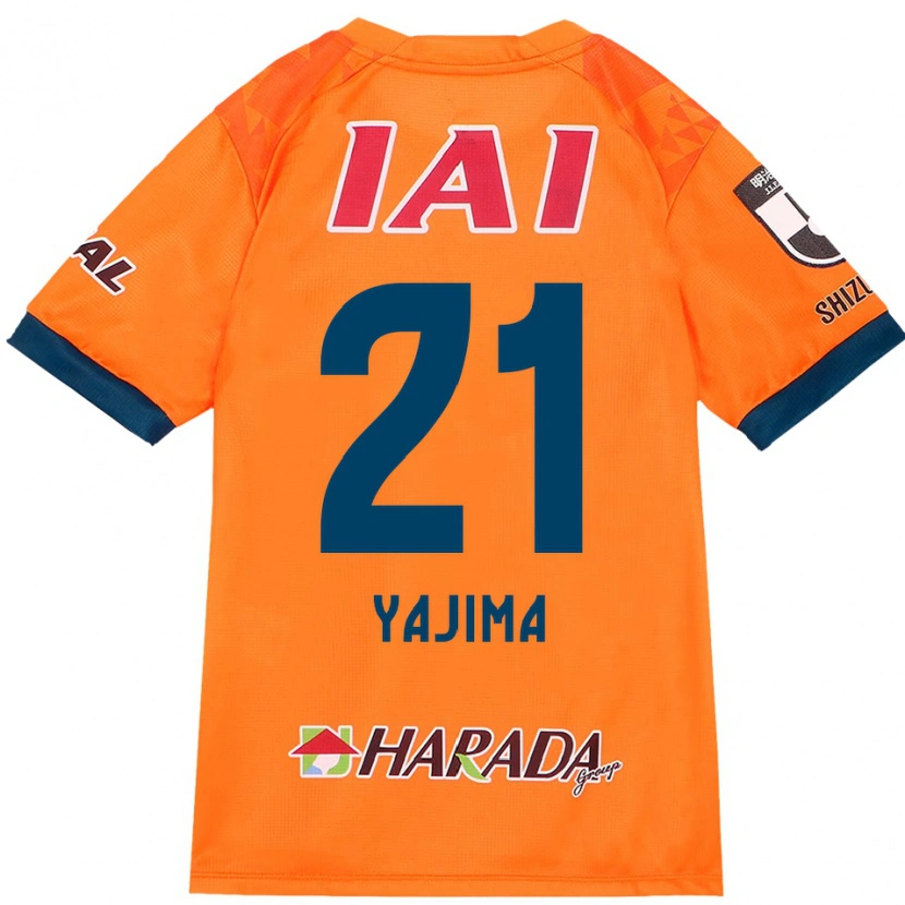 Danxen Homem Camisola Shinya Yajima #21 Laranja Vermelho Principal 2025/26 Camisa Brasil