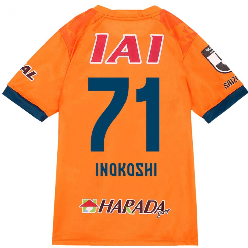 Danxen Homem Camisola Yui Inokoshi #71 Laranja Vermelho Principal 2025/26 Camisa Brasil