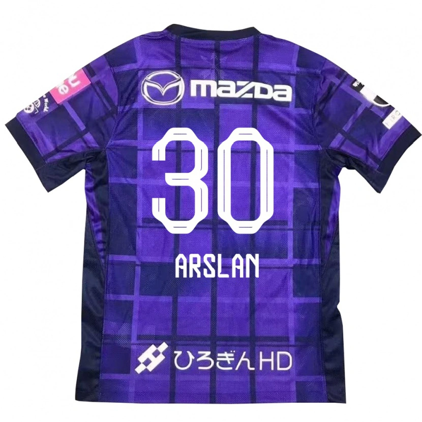 Danxen Homem Camisola Tolgay Arslan #30 Roxo Laranja Principal 2025/26 Camisa Brasil