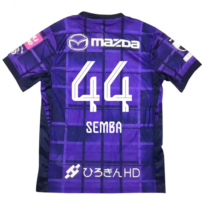 Danxen Homem Camisola Taishi Semba #44 Roxo Laranja Principal 2025/26 Camisa Brasil