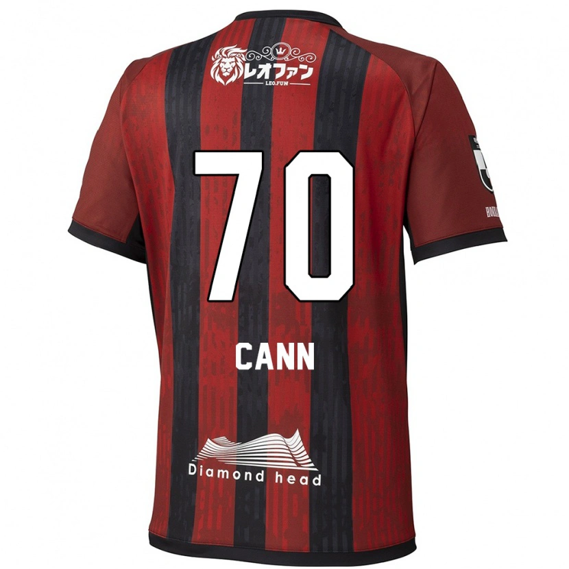 Danxen Homem Camisola Francis Cann #70 Vermelho Preto Principal 2025/26 Camisa Brasil