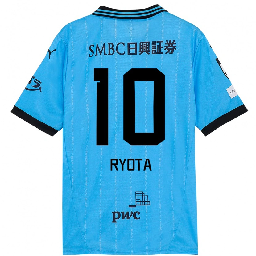 Danxen Homem Camisola Ryota Oshima #10 Azul Celeste Preto Principal 2025/26 Camisa Brasil
