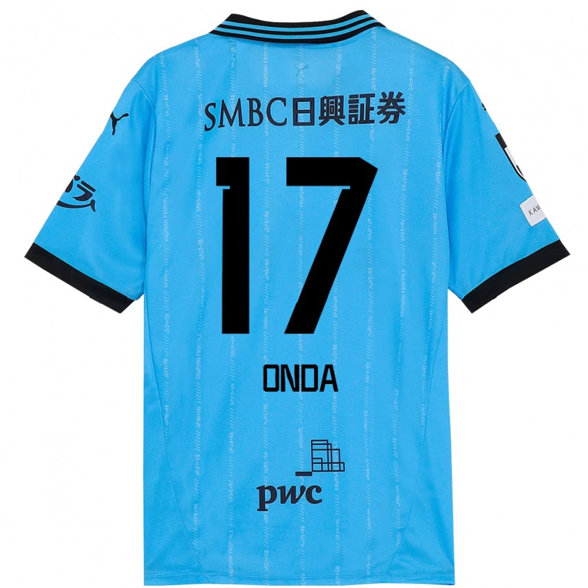 Danxen Homem Camisola Yutaro Onda #17 Azul Celeste Preto Principal 2025/26 Camisa Brasil