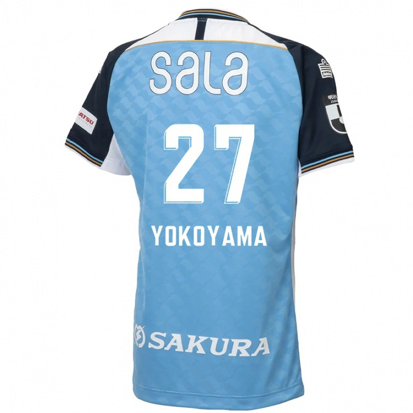 Danxen Homem Camisola Kota Yokoyama #27 Azul Celeste Preto Principal 2025/26 Camisa Brasil