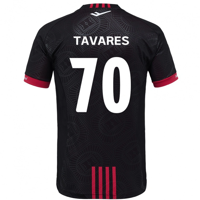 Danxen Homem Camisola Ronaldo Tavares #70 Preto Vermelho Principal 2025/26 Camisa Brasil