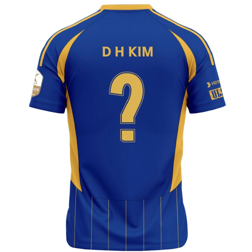 Danxen Homem Camisola Do-Hun Kim #0 Azul Royal Amarelo Principal 2025/26 Camisa Brasil