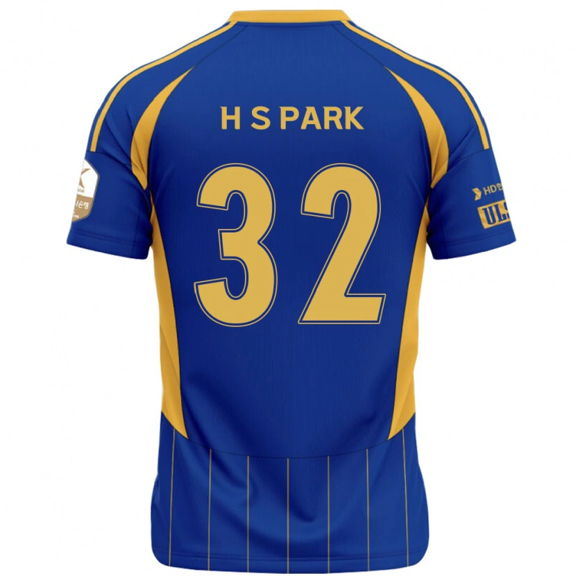 Danxen Homem Camisola Sung-Hyun Park #32 Azul Royal Amarelo Principal 2025/26 Camisa Brasil