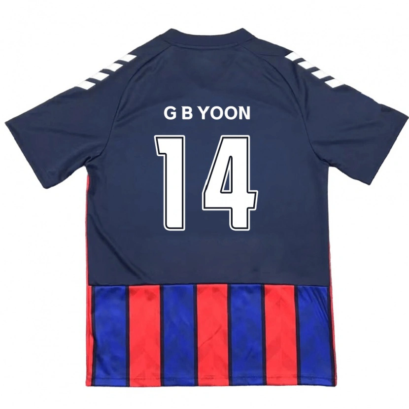 Danxen Homem Camisola Bit-Garam Yoon #14 Azul Royal Vermelho Principal 2025/26 Camisa Brasil