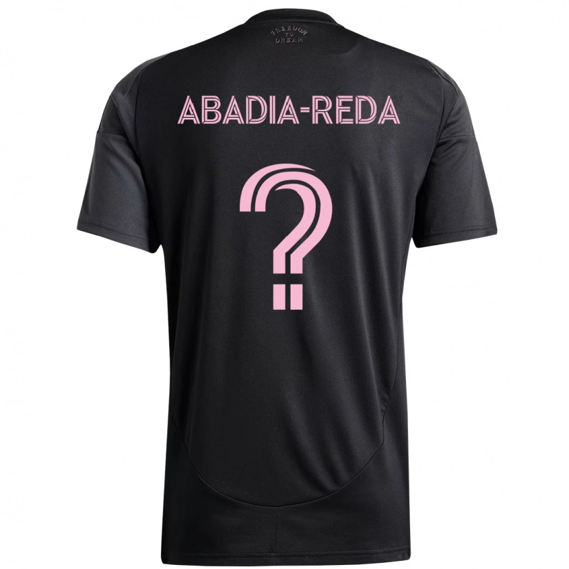 Danxen Homem Camisola Ezequiel Abadia-Reda #0 Preto Rosa Alternativa 2025/26 Camisa Brasil