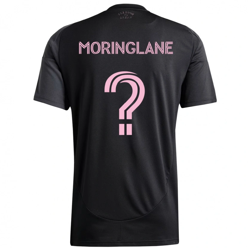 Danxen Homem Camisola Luis Moringlane #0 Preto Rosa Alternativa 2025/26 Camisa Brasil