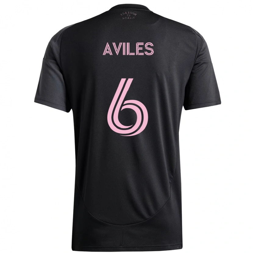 Danxen Homem Camisola Tomás Avilés #6 Preto Rosa Alternativa 2025/26 Camisa Brasil