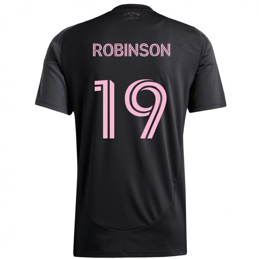 Danxen Homem Camisola Robbie Robinson #19 Preto Rosa Alternativa 2025/26 Camisa Brasil