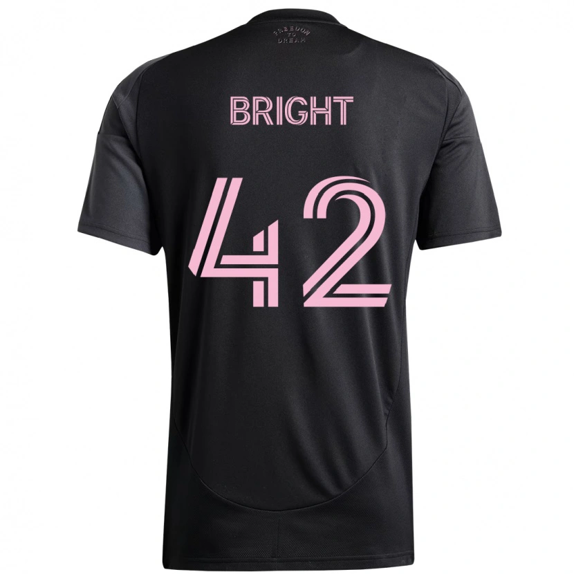 Danxen Homem Camisola Yannick Bright #42 Preto Rosa Alternativa 2025/26 Camisa Brasil