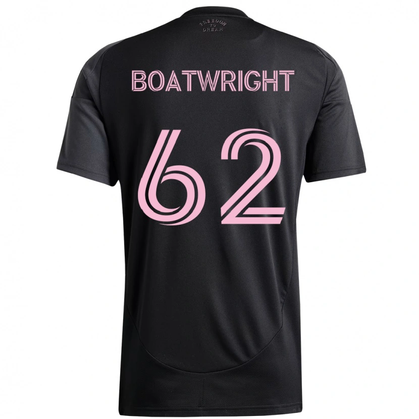 Danxen Homem Camisola Israel Boatwright #62 Preto Rosa Alternativa 2025/26 Camisa Brasil