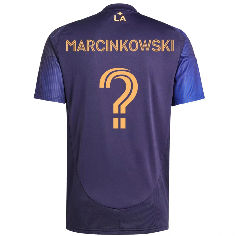 Danxen Homem Camisola Jt Marcinkowski #0 Roxo Azul Alternativa 2025/26 Camisa Brasil
