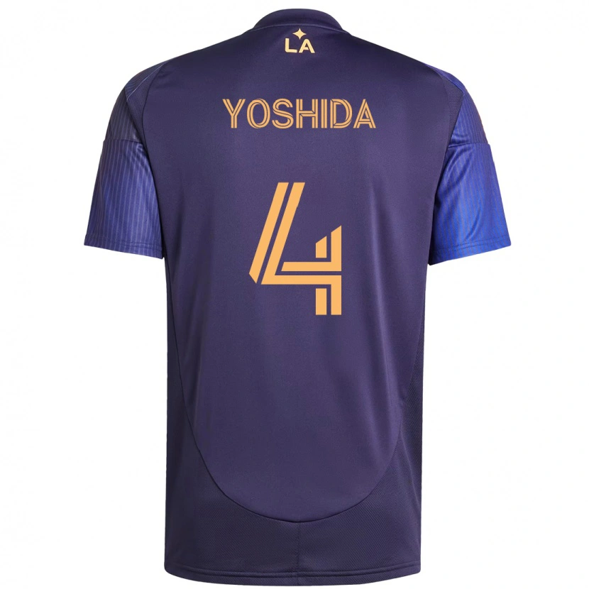 Danxen Homem Camisola Maya Yoshida #4 Roxo Azul Alternativa 2025/26 Camisa Brasil