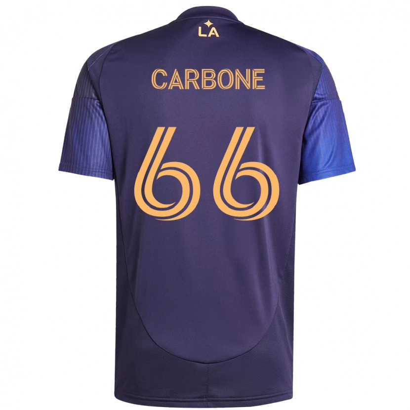 Danxen Homem Camisola Matteo Carbone #66 Roxo Azul Alternativa 2025/26 Camisa Brasil