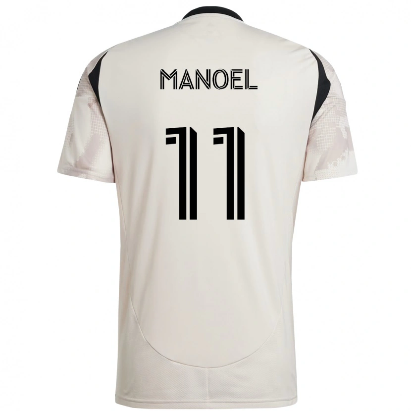 Danxen Homem Camisola Elias Manoel #11 Bege Preto Alternativa 2025/26 Camisa Brasil