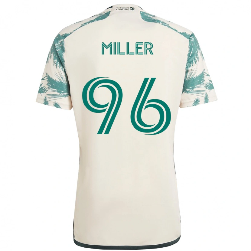 Danxen Homem Camisola Carver Miller #96 Bege Verde Alternativa 2025/26 Camisa Brasil